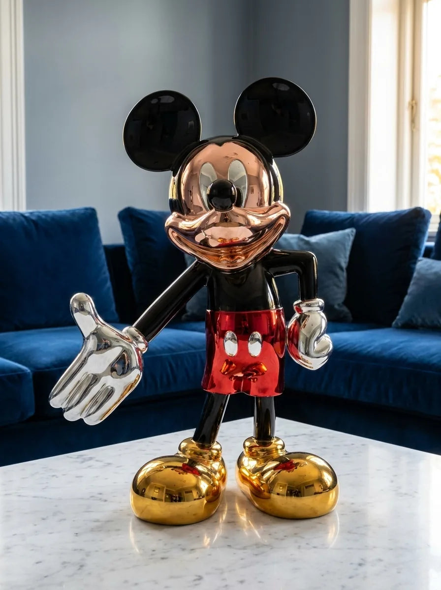 Platinum Mickey: В гостиной
