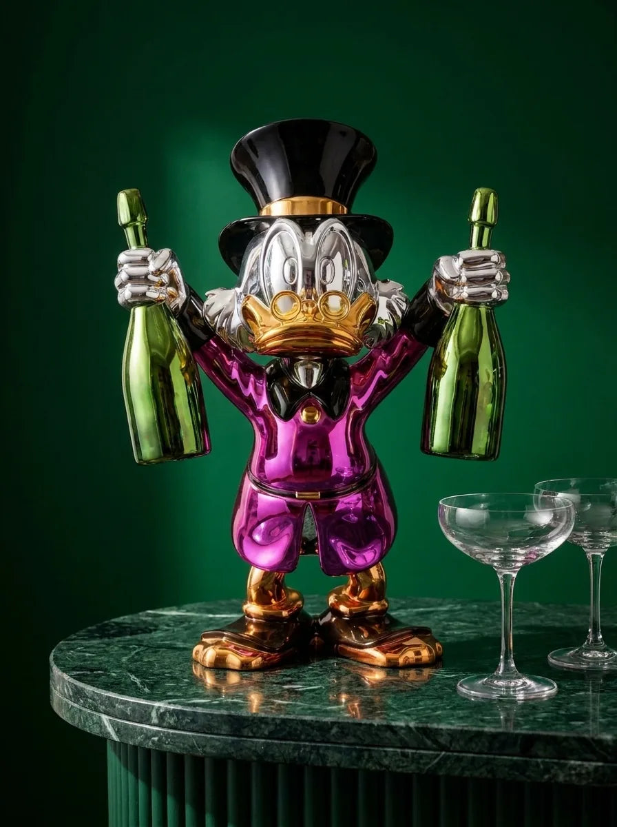 Billionaire Duck: ホームバーに