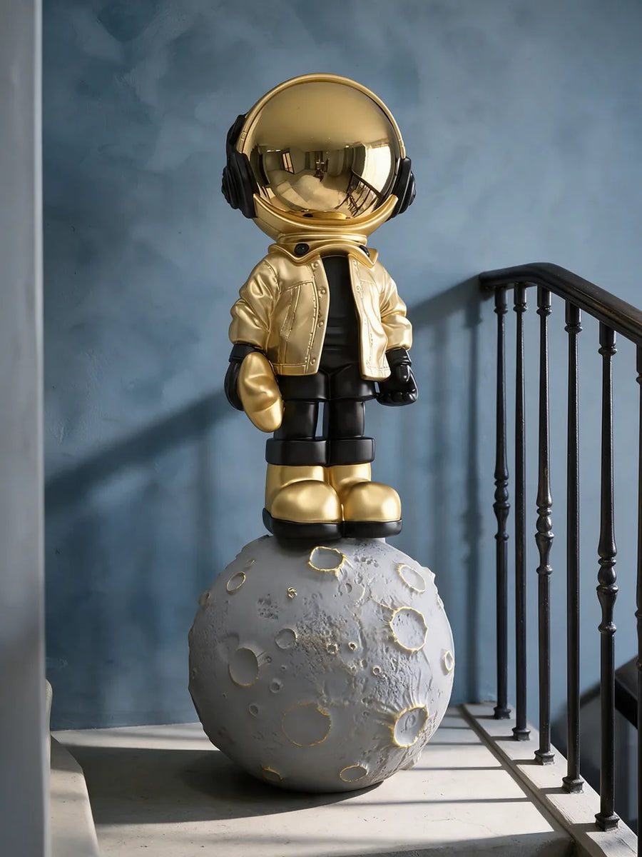 Moon Beats Astronaut: Stairs