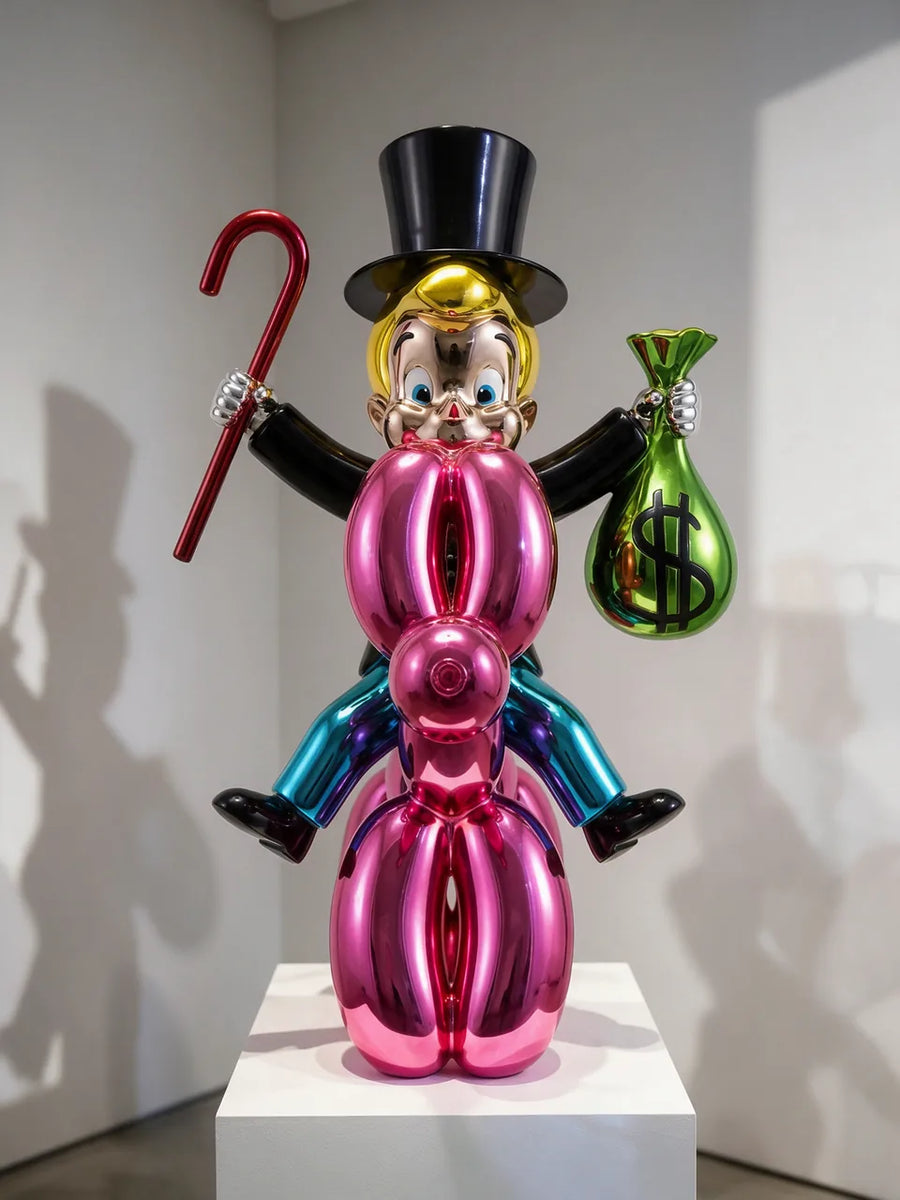Balloon Dog Billionaire: In einer Galerie