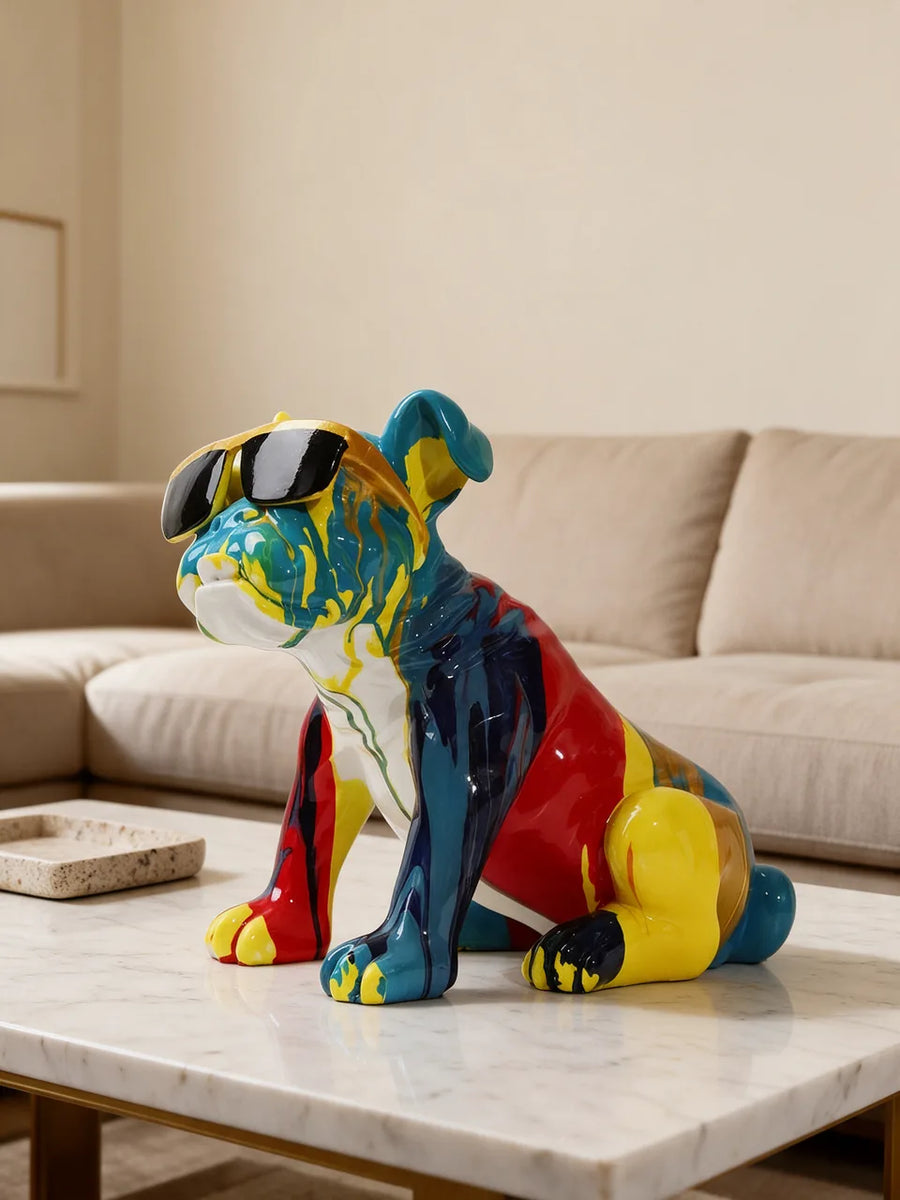 Cool Bulldog: Dans le salon