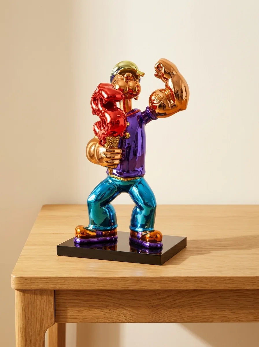 Popeye Ice Cream: Im Arbeitszimmer
