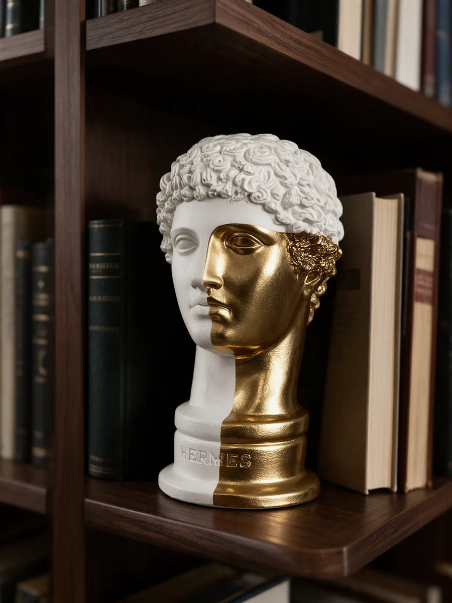 Hermes Gold: In der Bibliothek