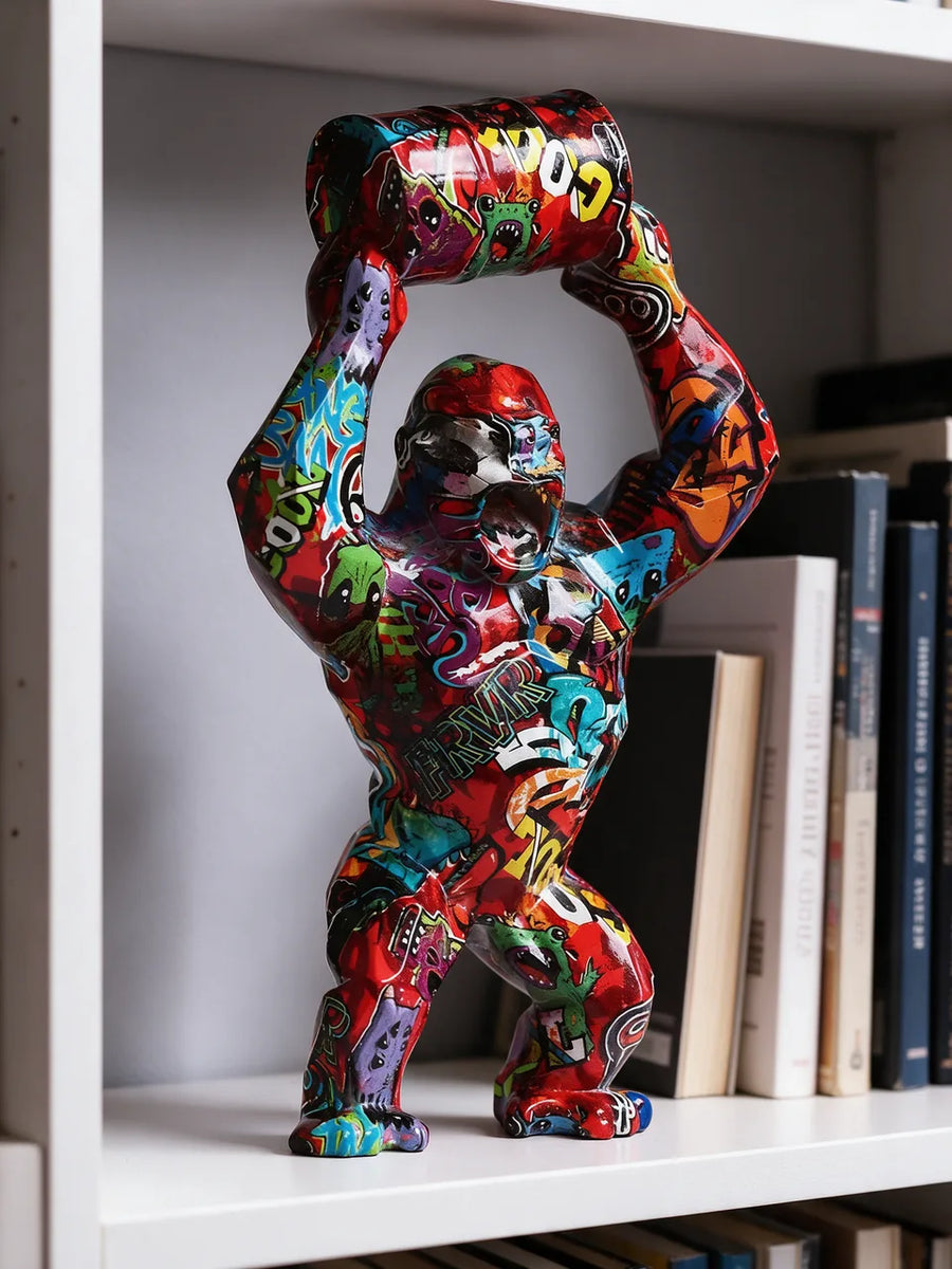 Graffiti King Kong: Bookshelf