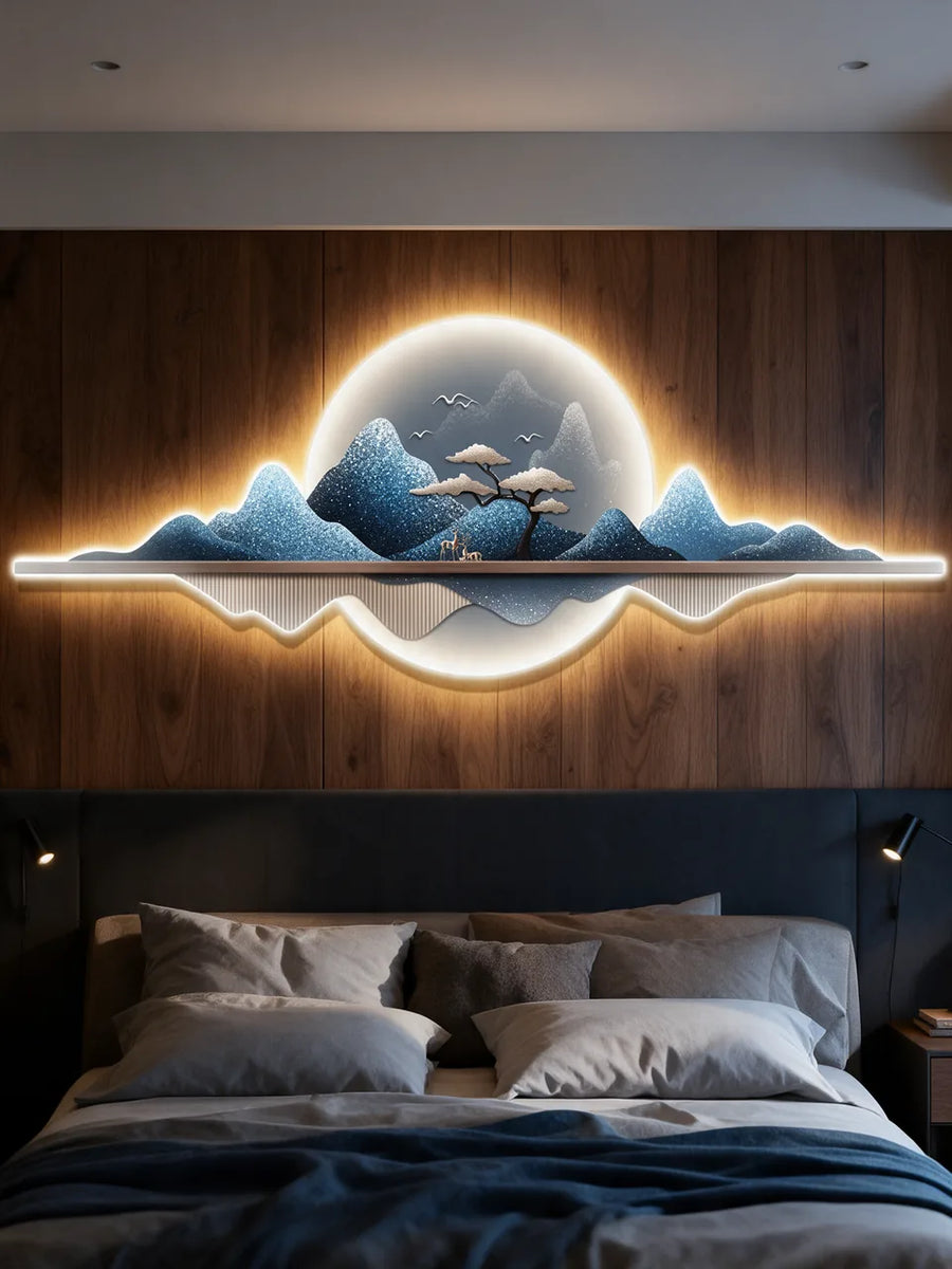 Majestic Peaks: Bedroom