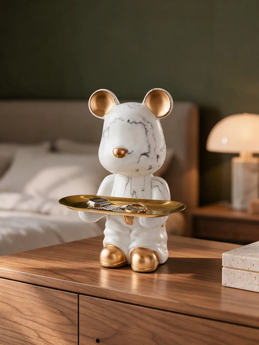 Mini Marble Bear: Bedroom