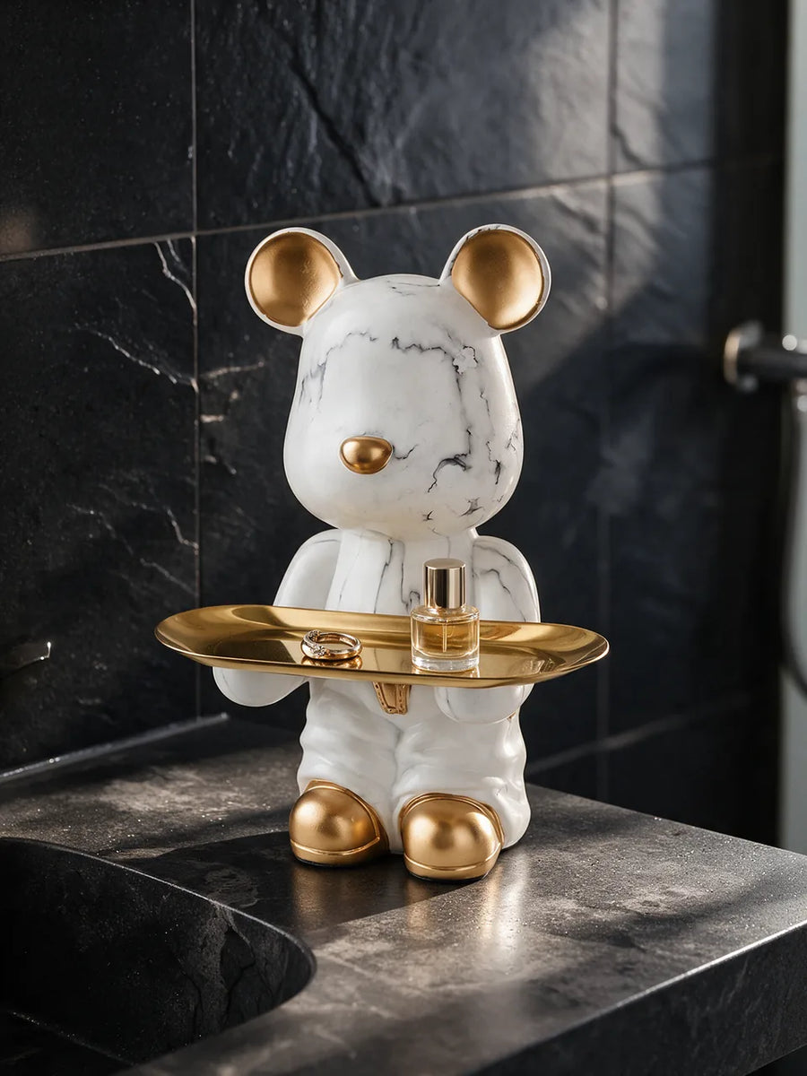 Mini Marble Bear: Bathroom