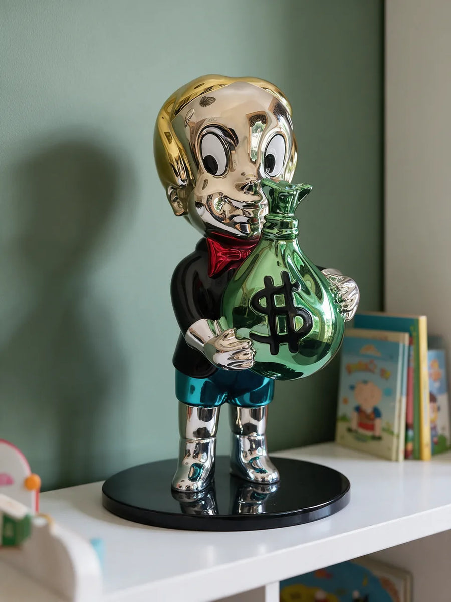 Richie Rich Moneybag: Dans une chambre d’enfant