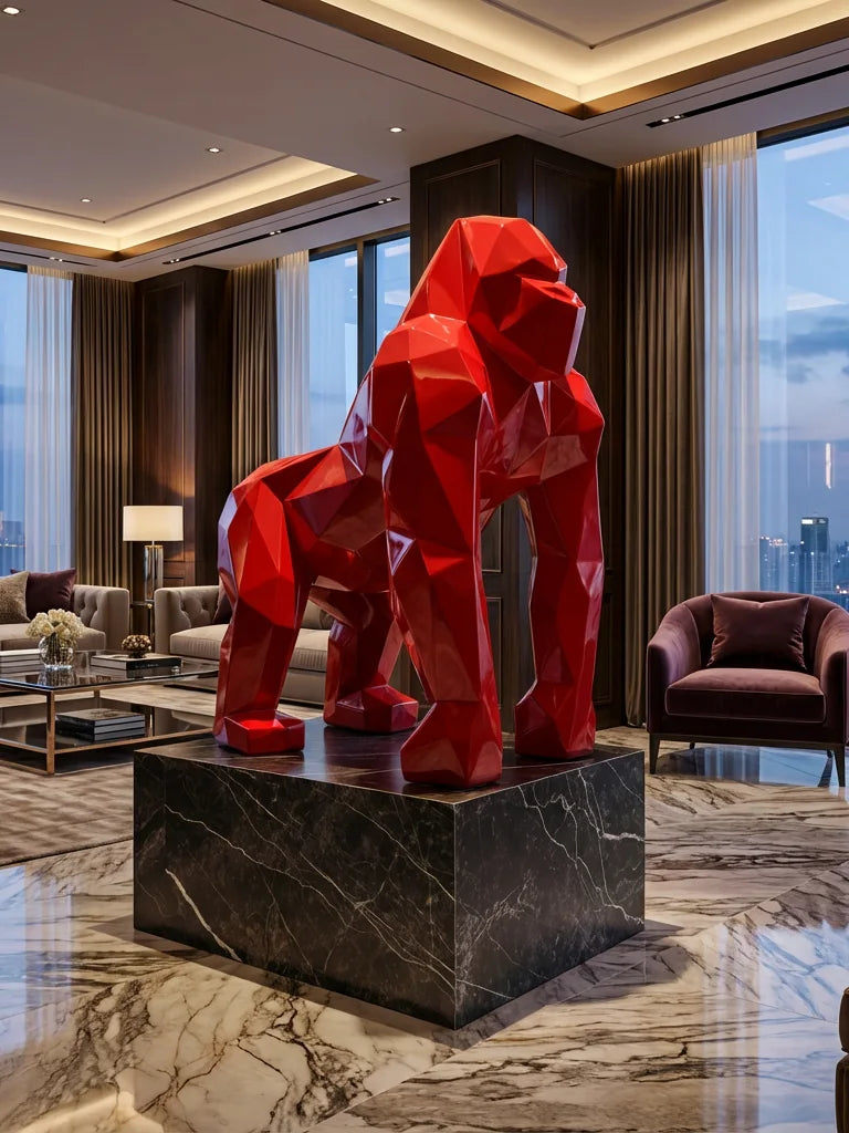 Geometric Gorilla: Im Eingangsbereich