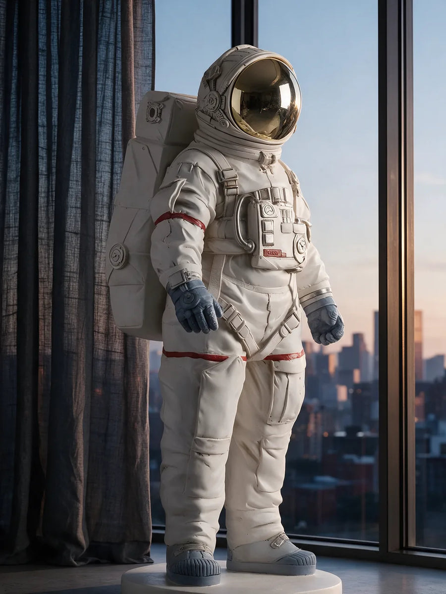 Standing Astronaut: Am Fenster