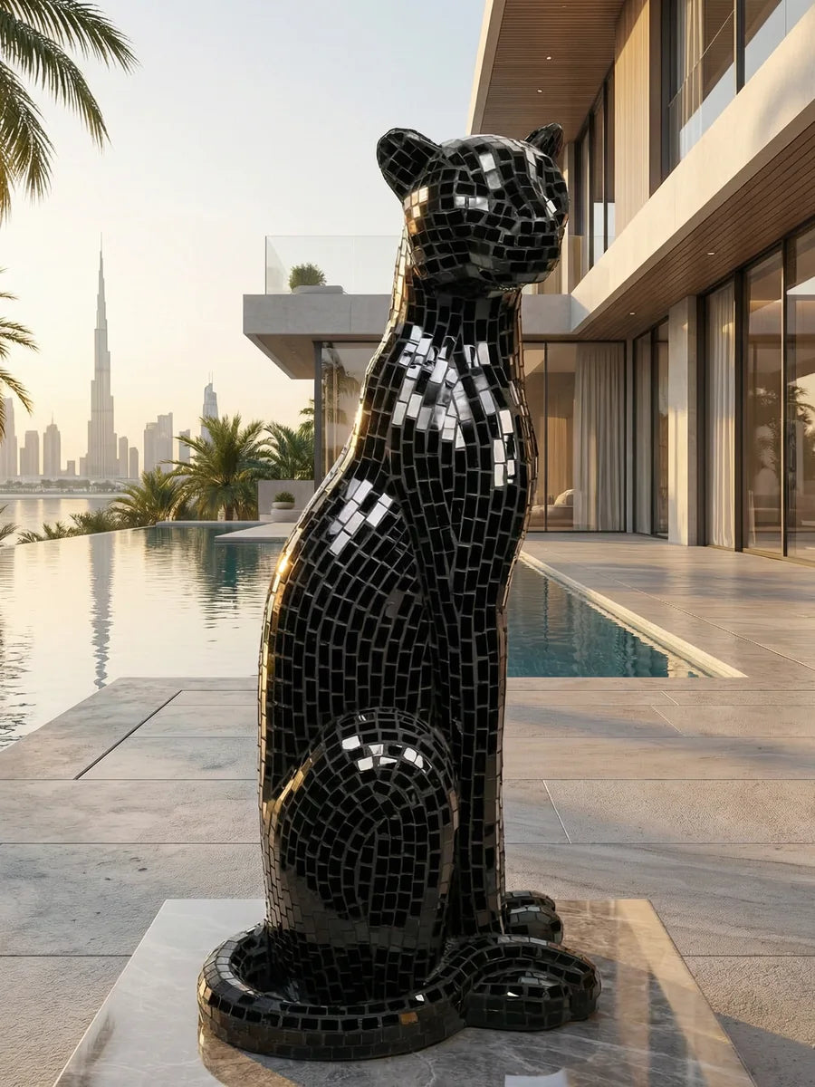Mosaic Leopard: Im Eingangsbereich