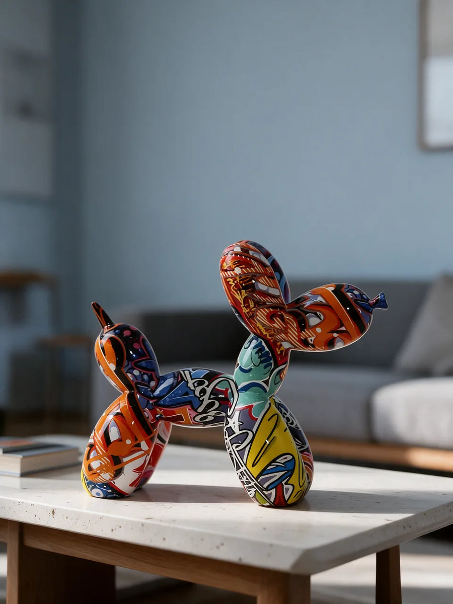 Nordic Balloon Dog: Im Wohnzimmer