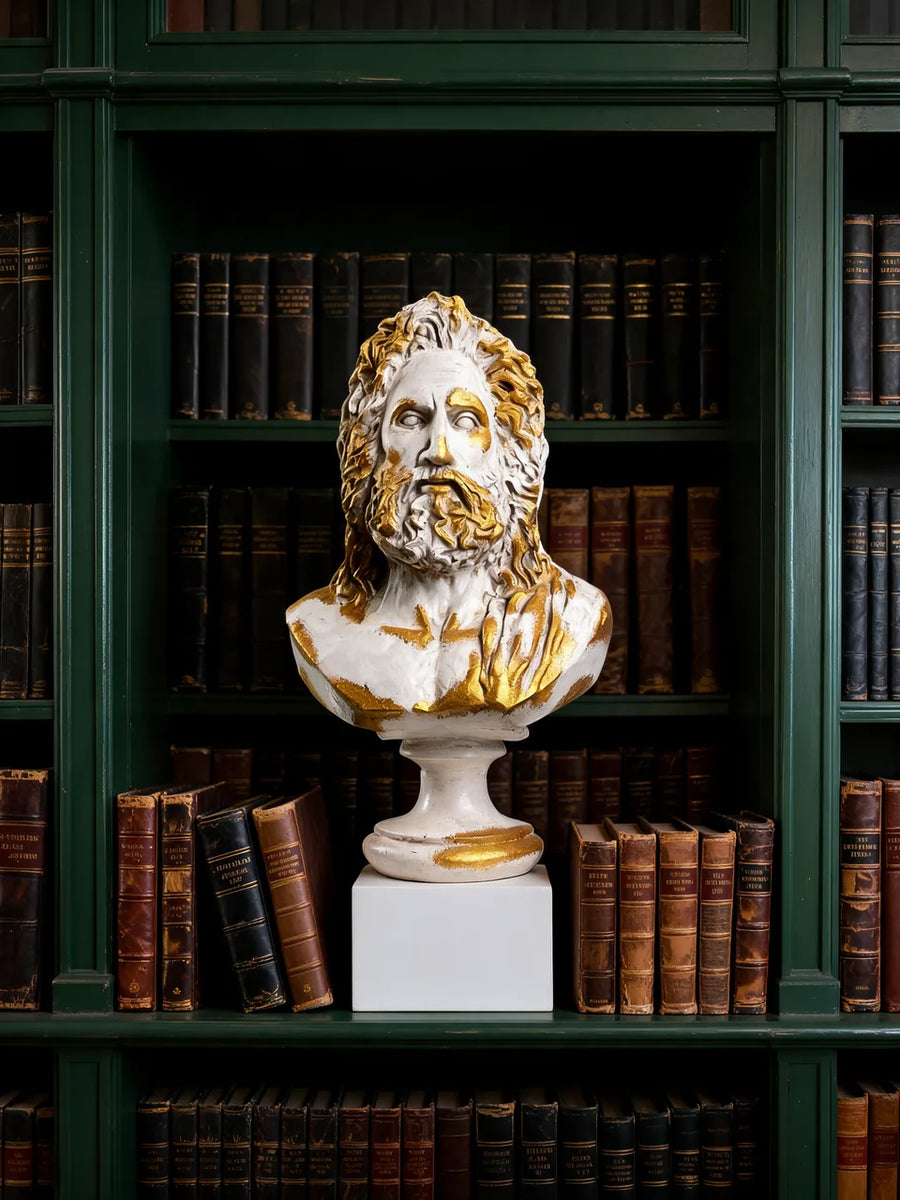 Zeus Antique Gold: In biblioteca
