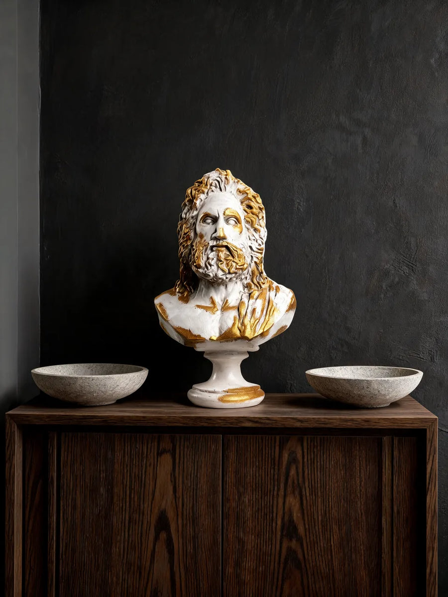 Zeus Antique Gold: In salotto