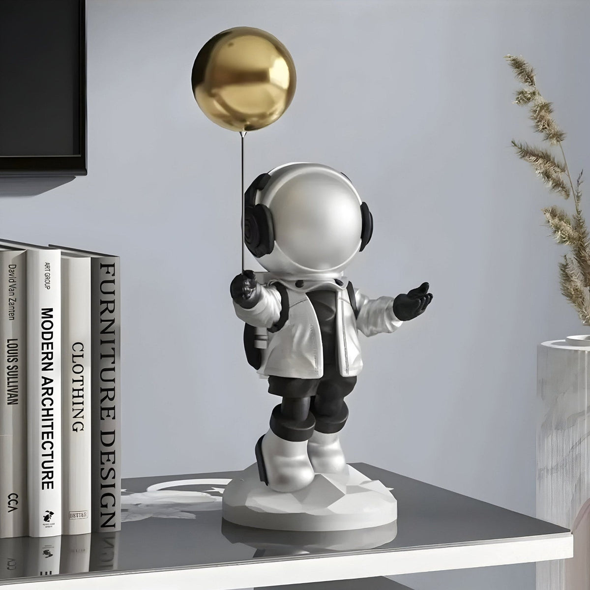 Saluting Astronaut