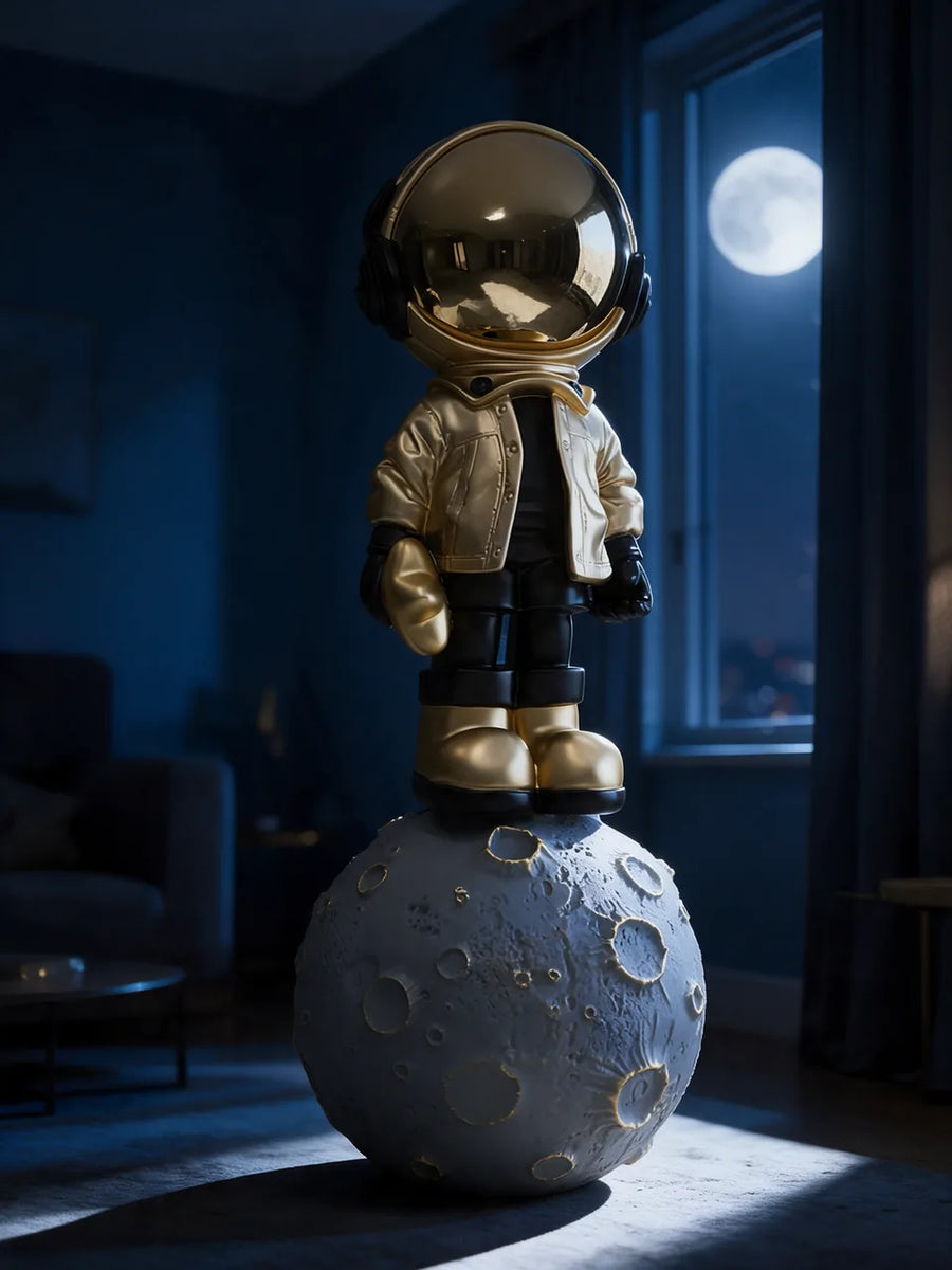 Moon Beats Astronaut