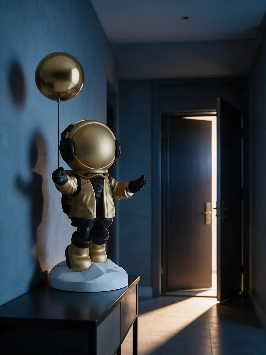 Saluting Astronaut