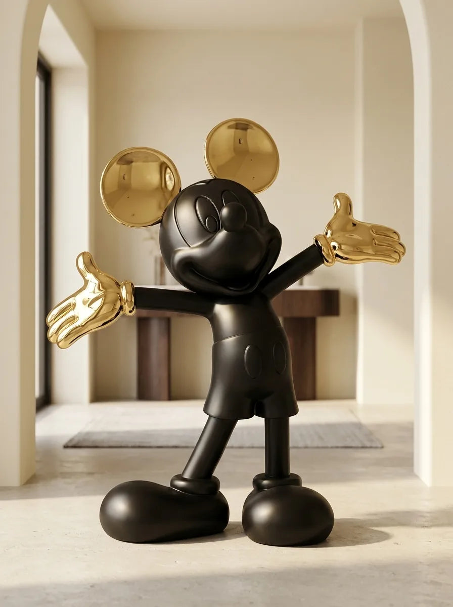 Mickey Mouse Love: 玄関に