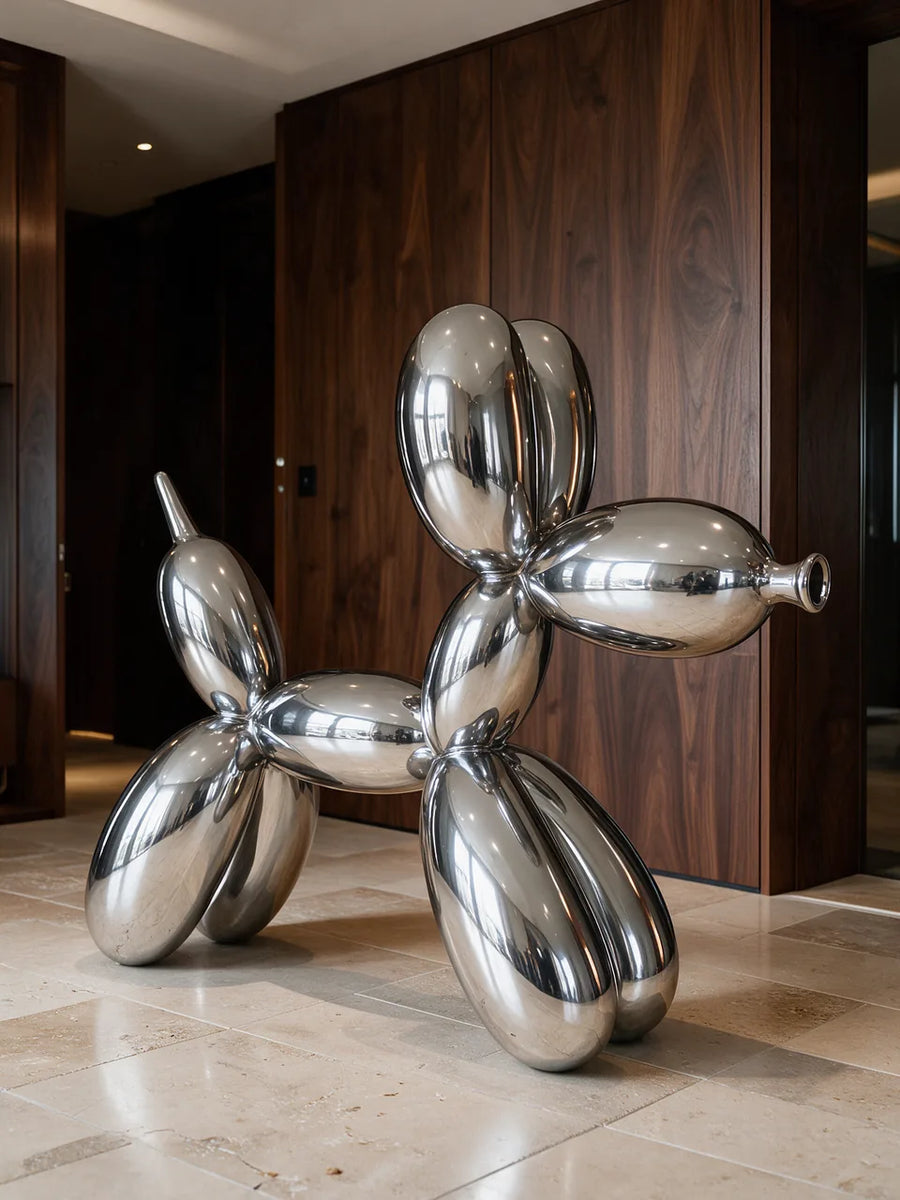 Balloon Dog 180 cm: Dans l’entrée