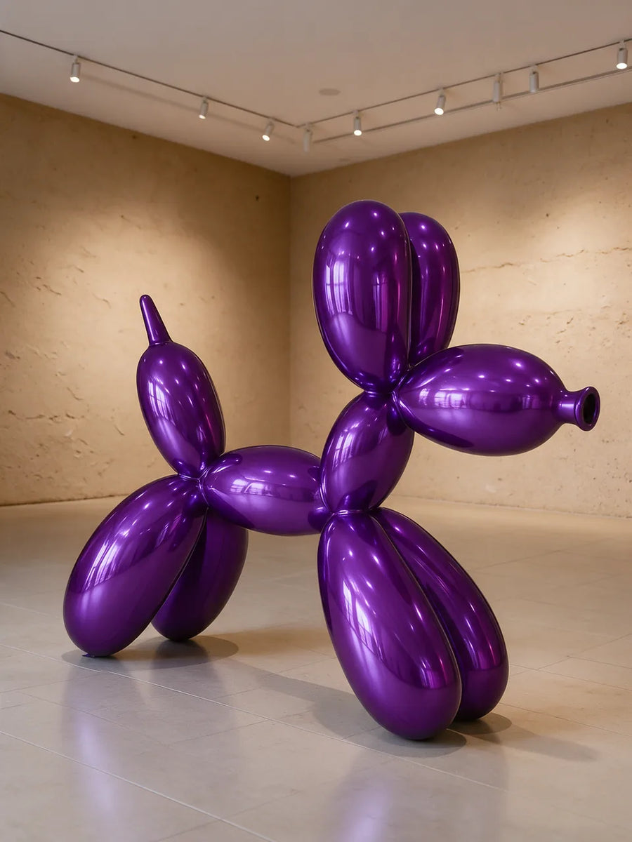 Balloon Dog 180 cm: Dans la galerie