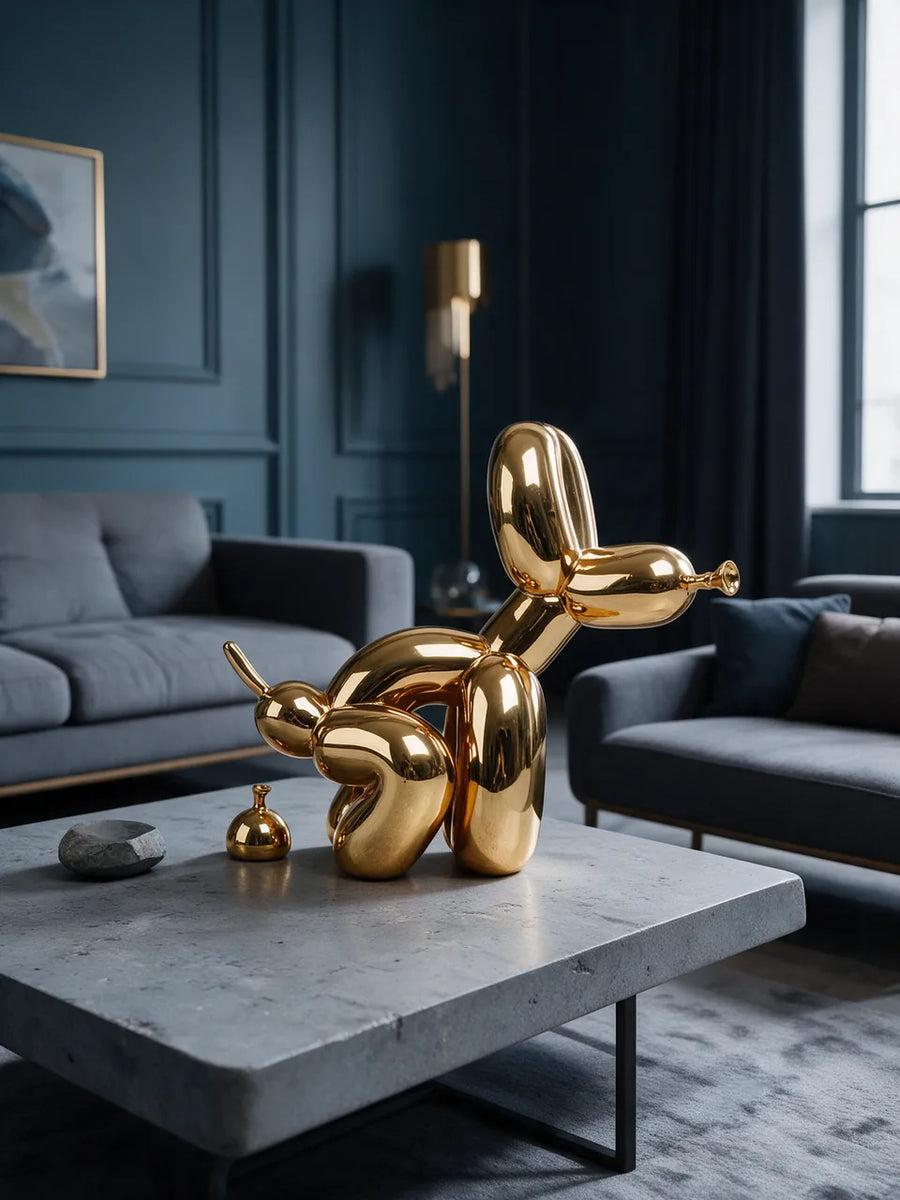 Balloon Dog 2.0: Dans le salon
