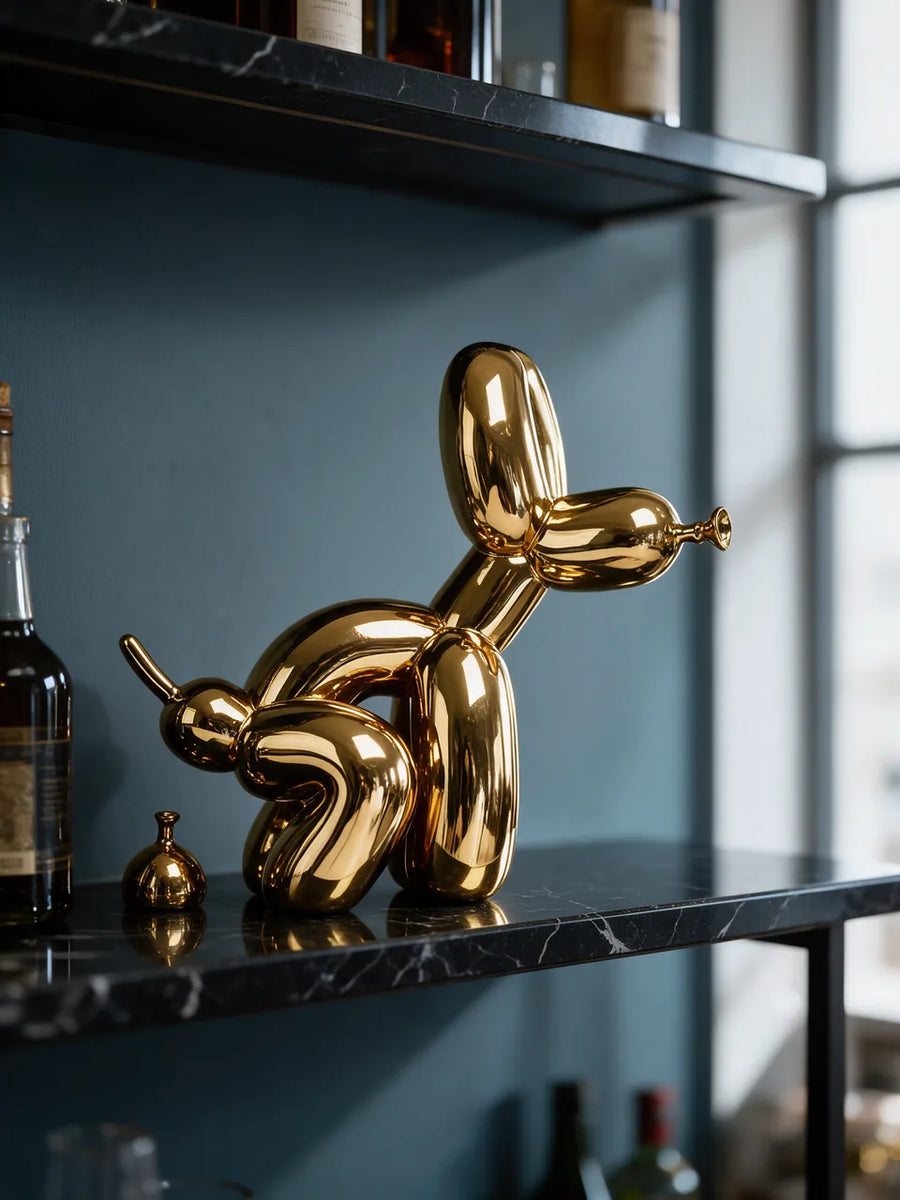Balloon Dog 2.0: Au bar de la maison