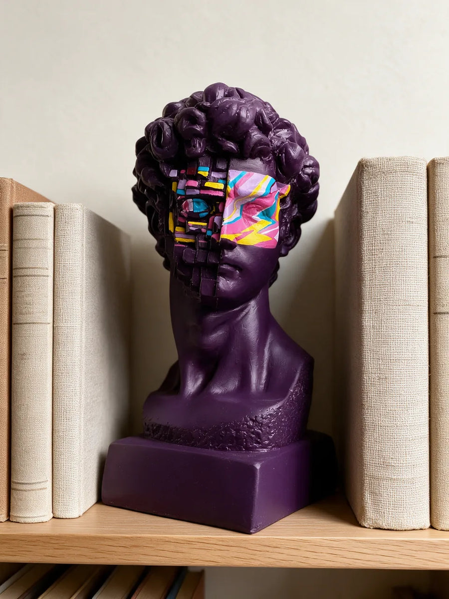 David Purple Pop: Bookcase
