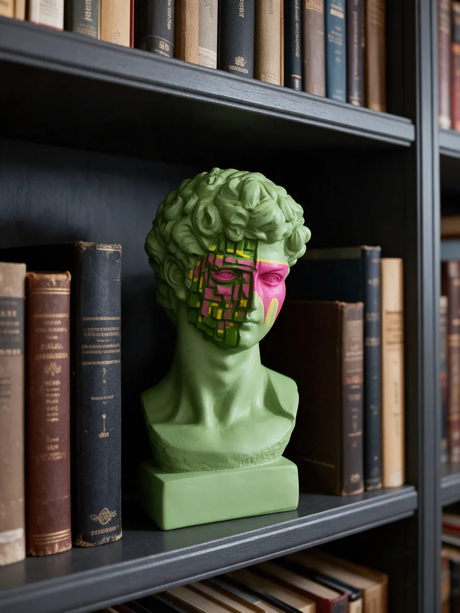 Green Giant David: في المكتبة
