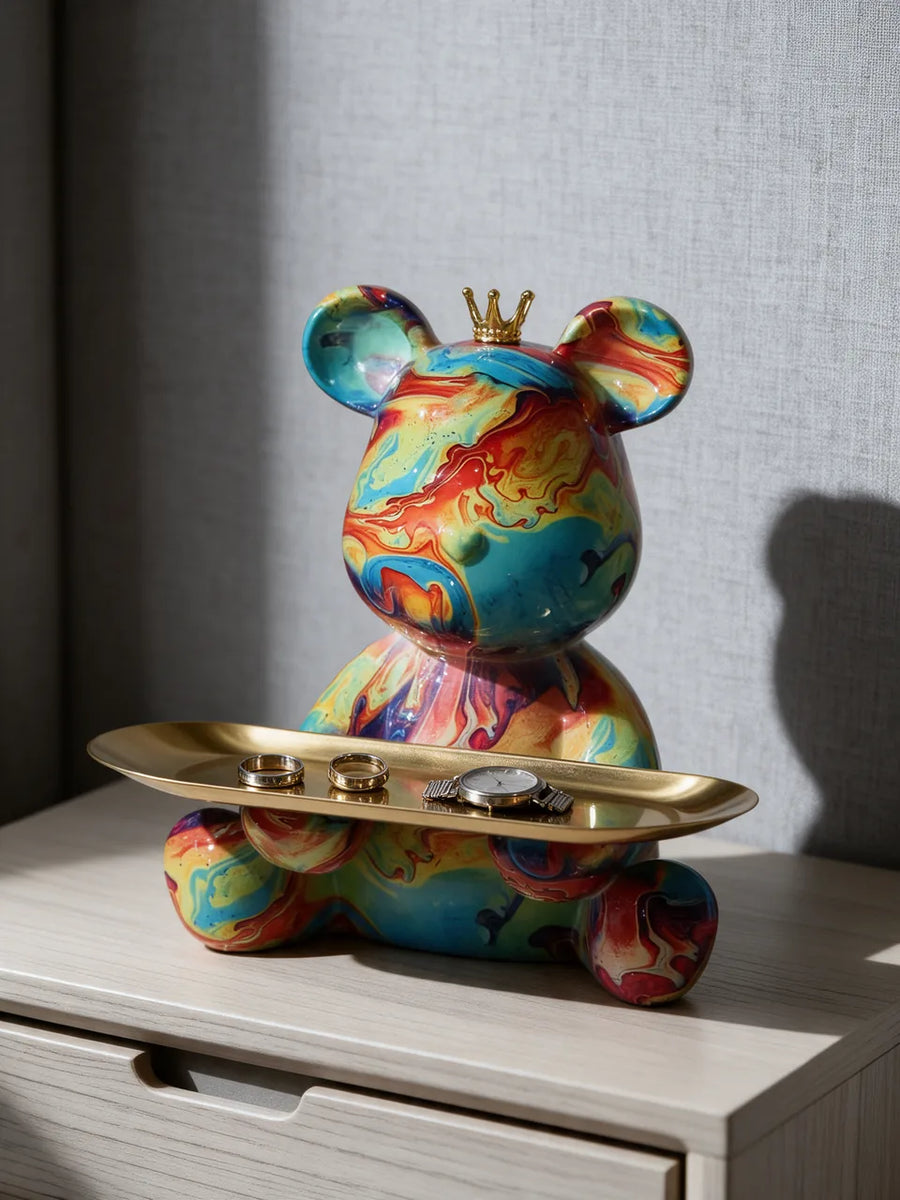 Mini Graffiti Bear: Dans la chambre