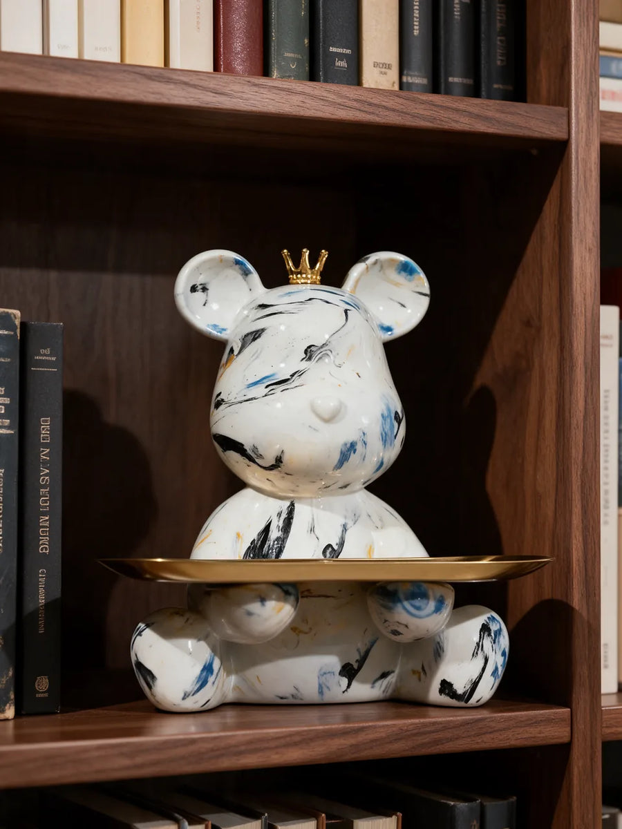 Mini Graffiti Bear: Dans la bibliothèque