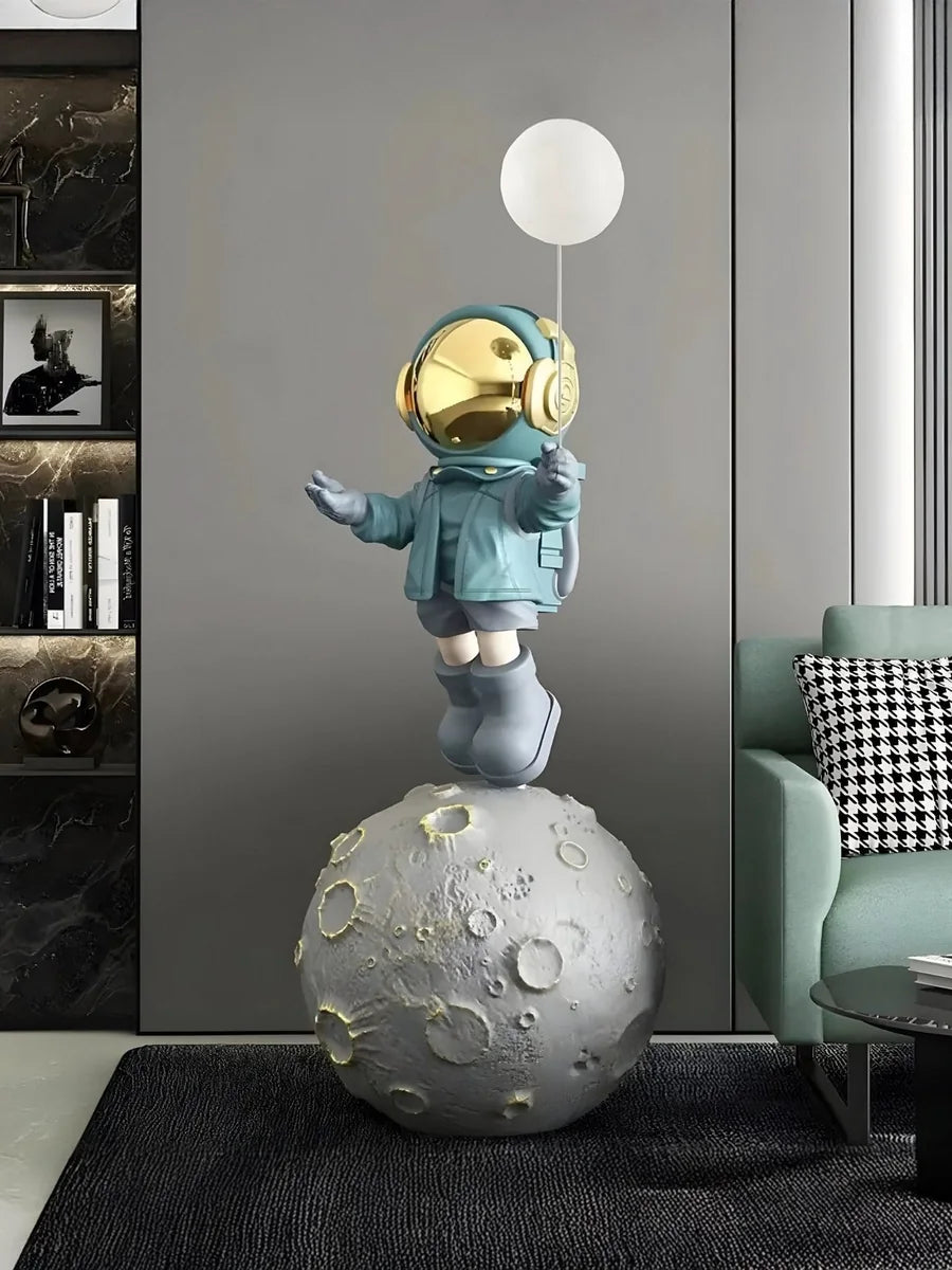 Glow Moonwalk Astronaut: Sul pianerottolo