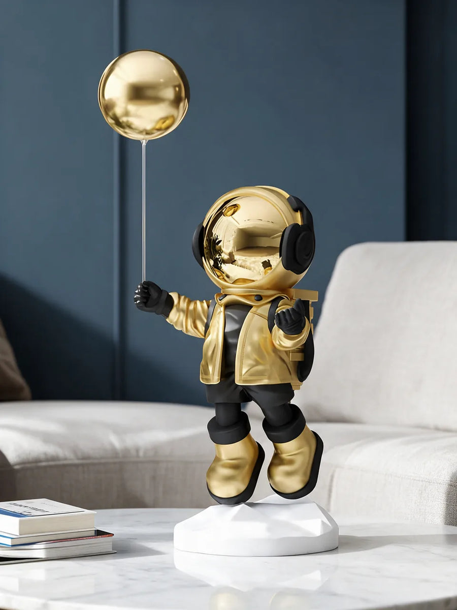 Balloon Leap Astronaut: Living room