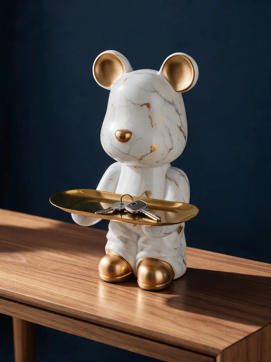 Mini Marble Bear: Entryway