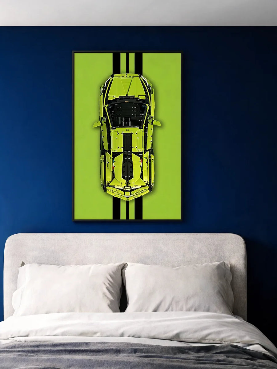 Lambo Supercar: 10代の部屋に
