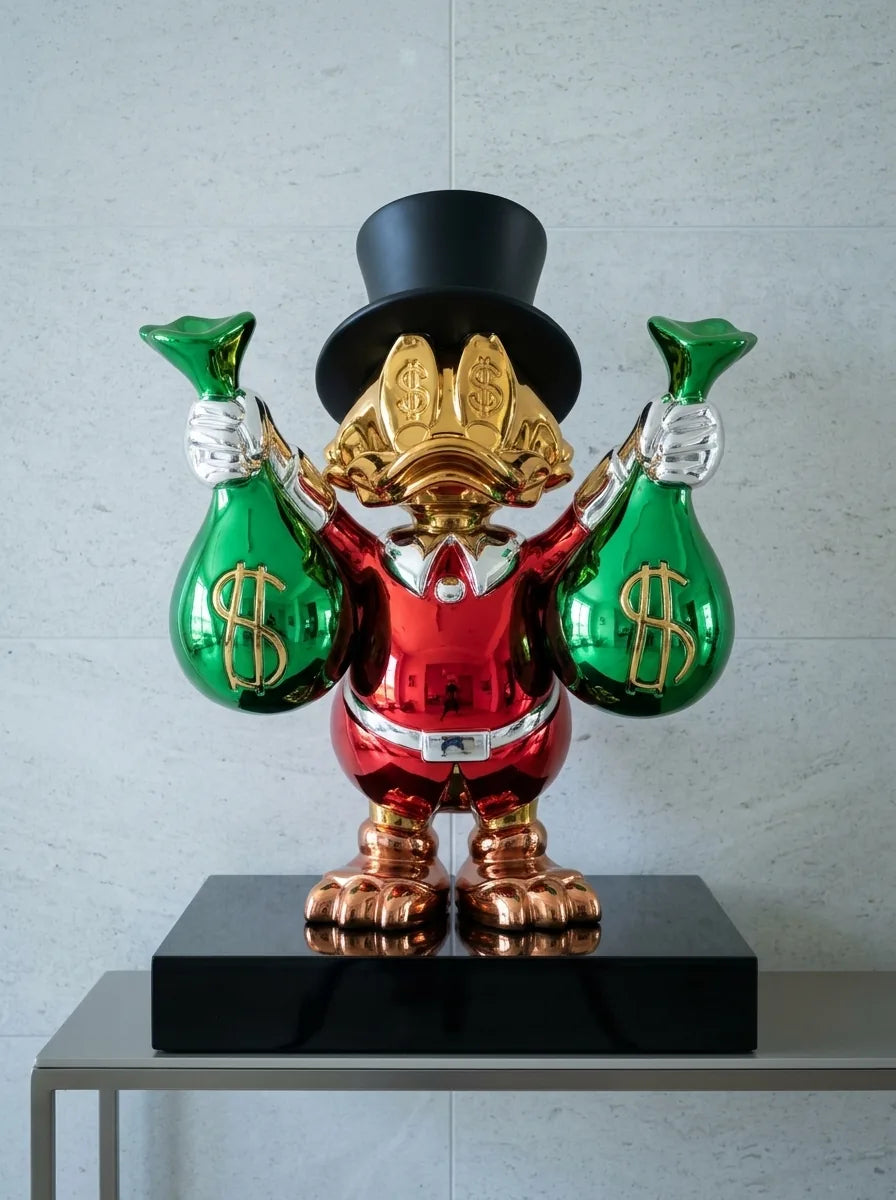 Money Bags Duck: 玄関に