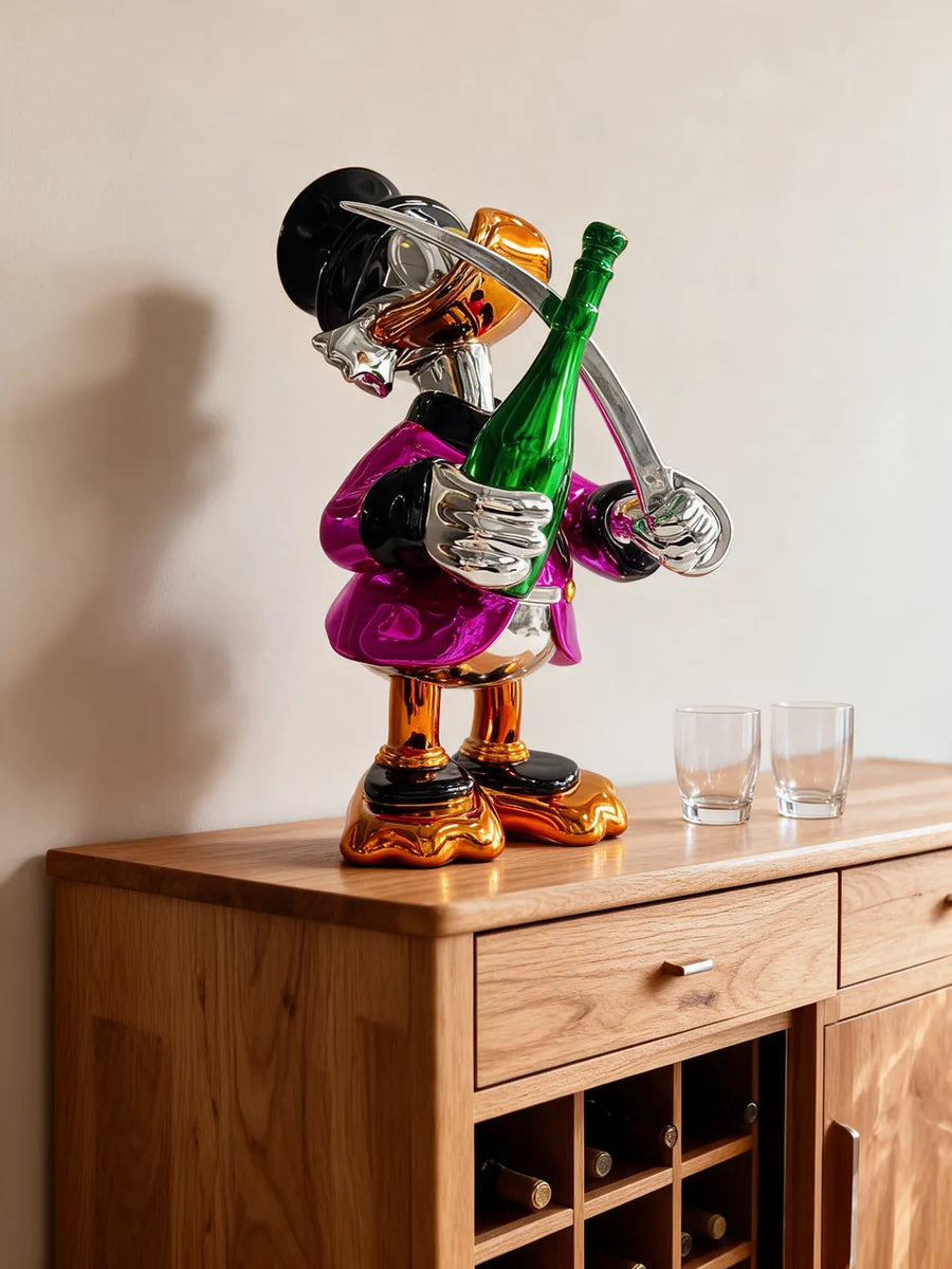 Champagne Popper: Home bar