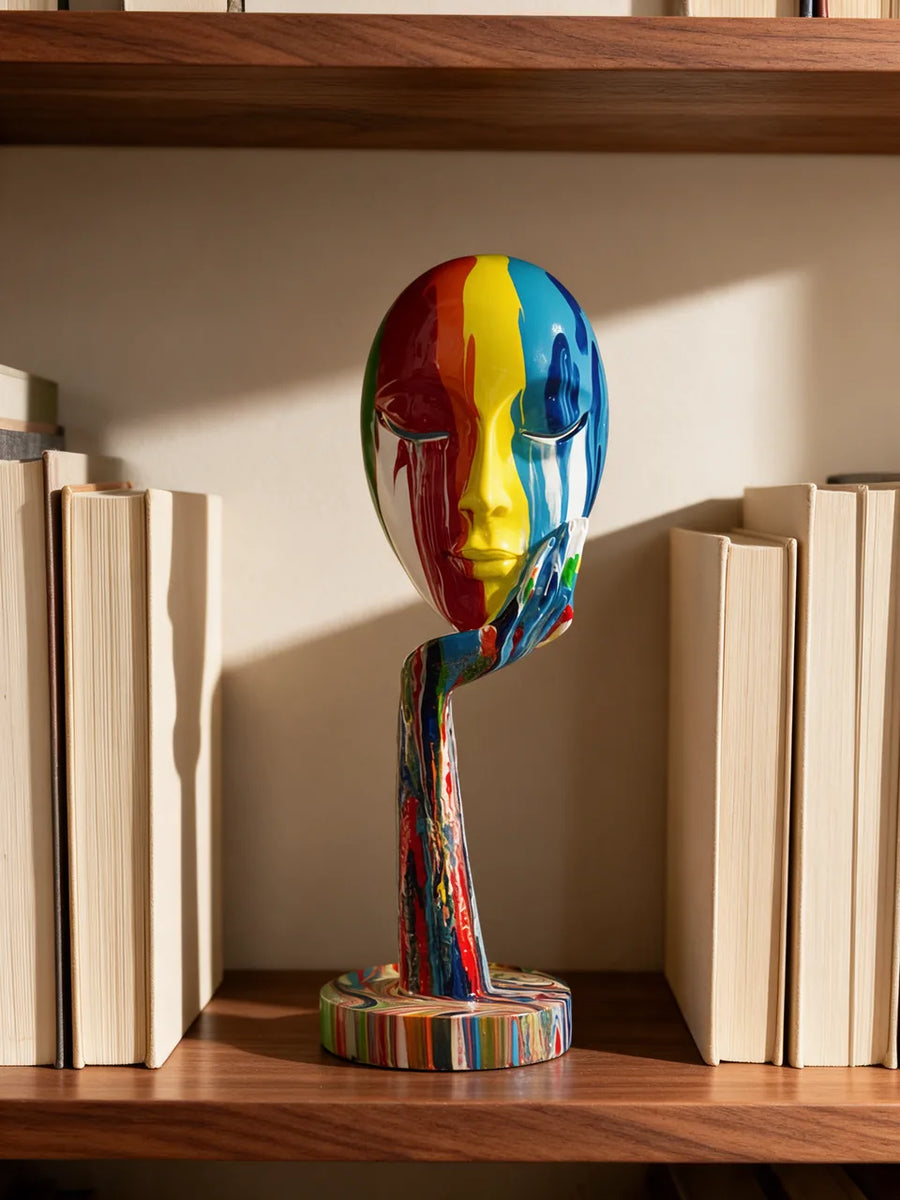 Painted Face: Sur la bibliothèque