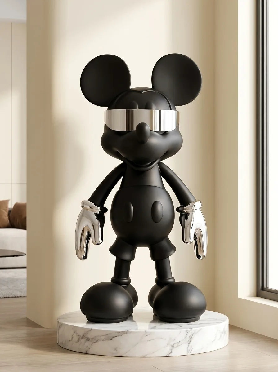 Cyberpunk Mickey: Im Wohnzimmer