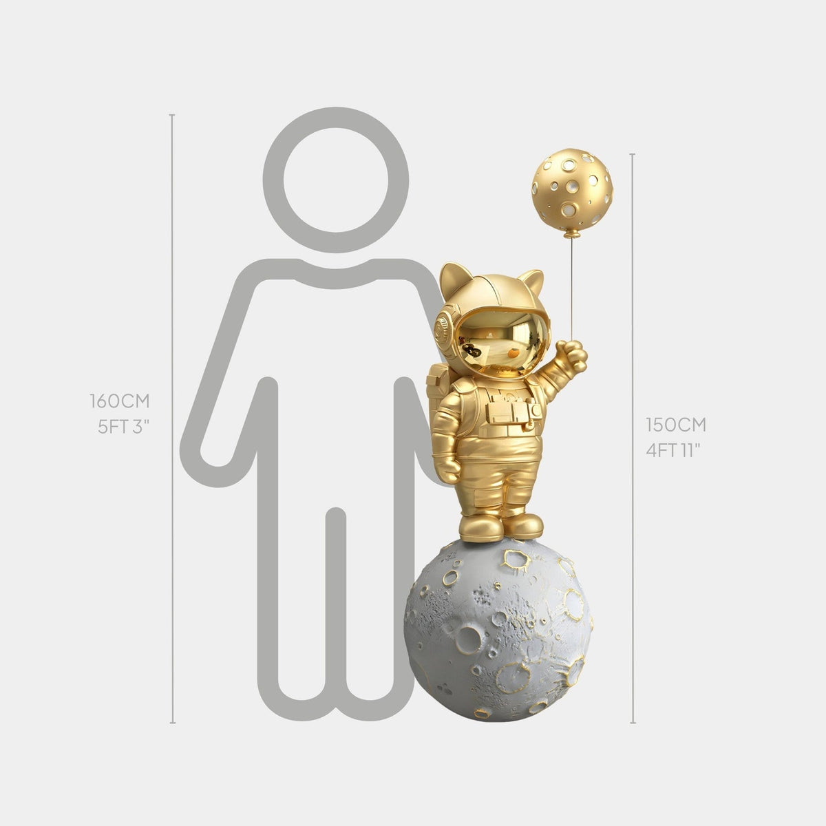 Kitty Moon Astronaut