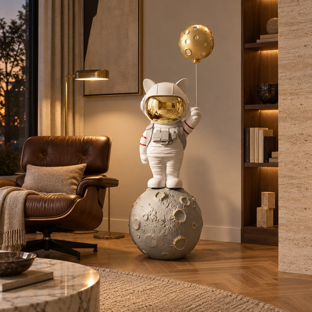 Kitty Moon Astronaut