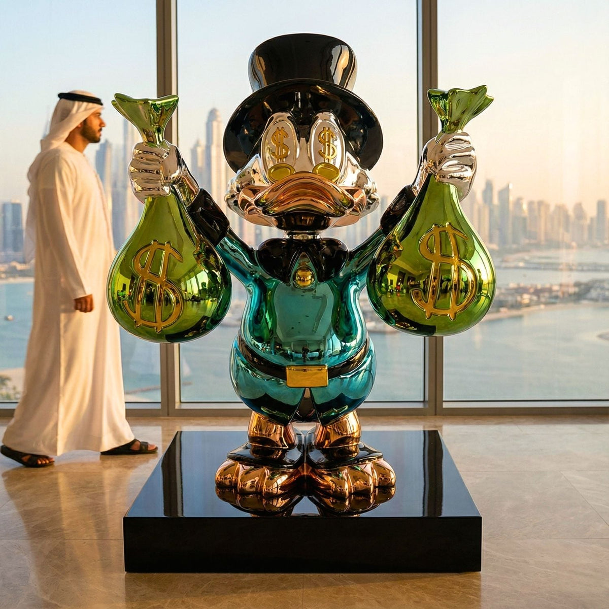 Money Bags Duck 150 cm