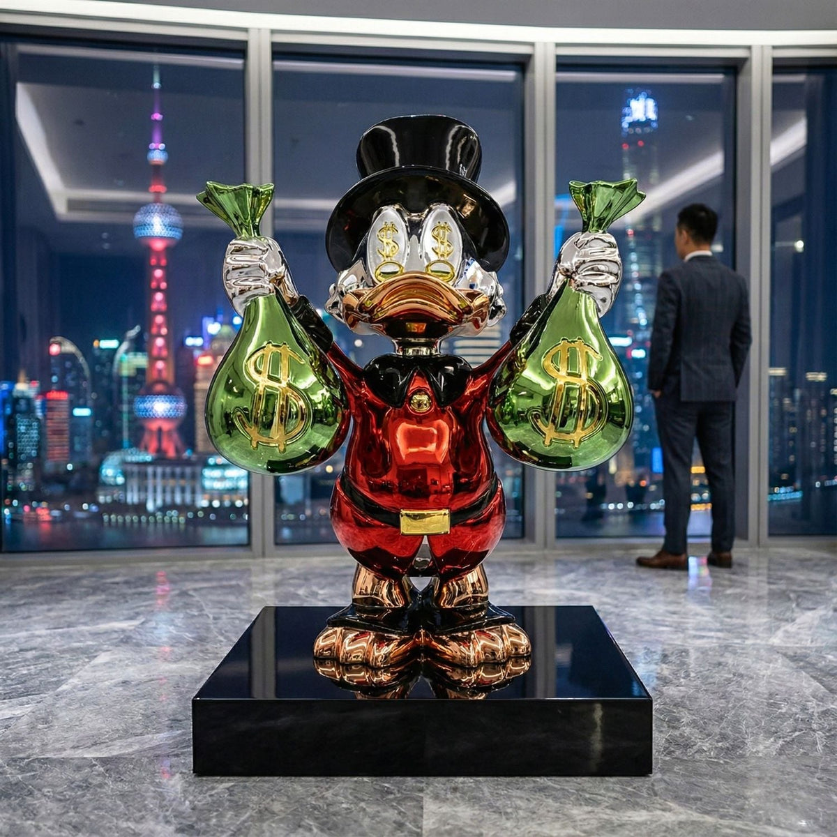 Money Bags Duck 150 cm