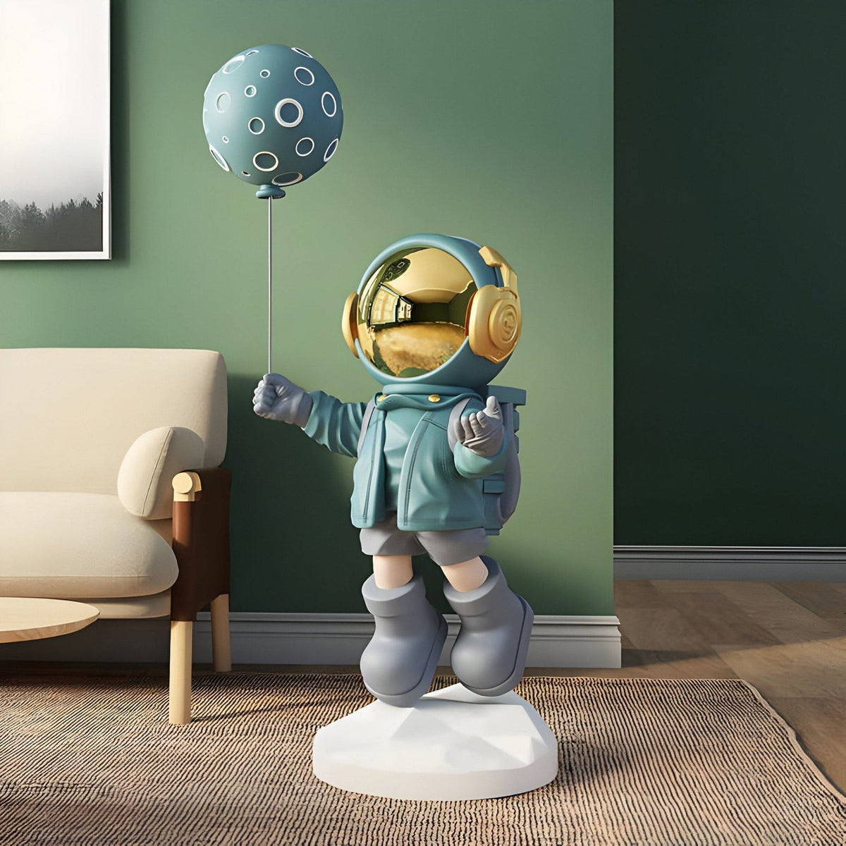 Moon Balloon Astronaut