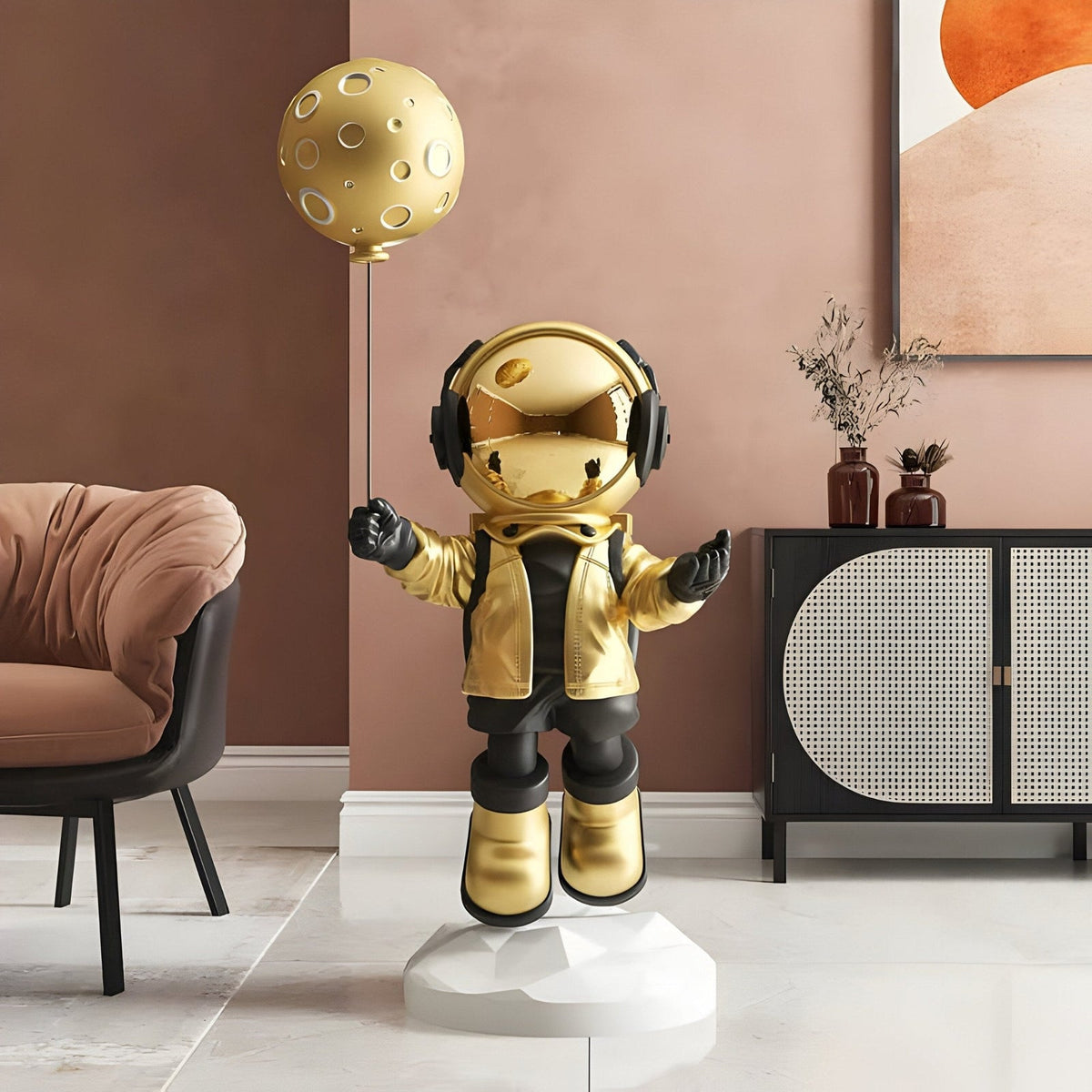 Moon Balloon Astronaut