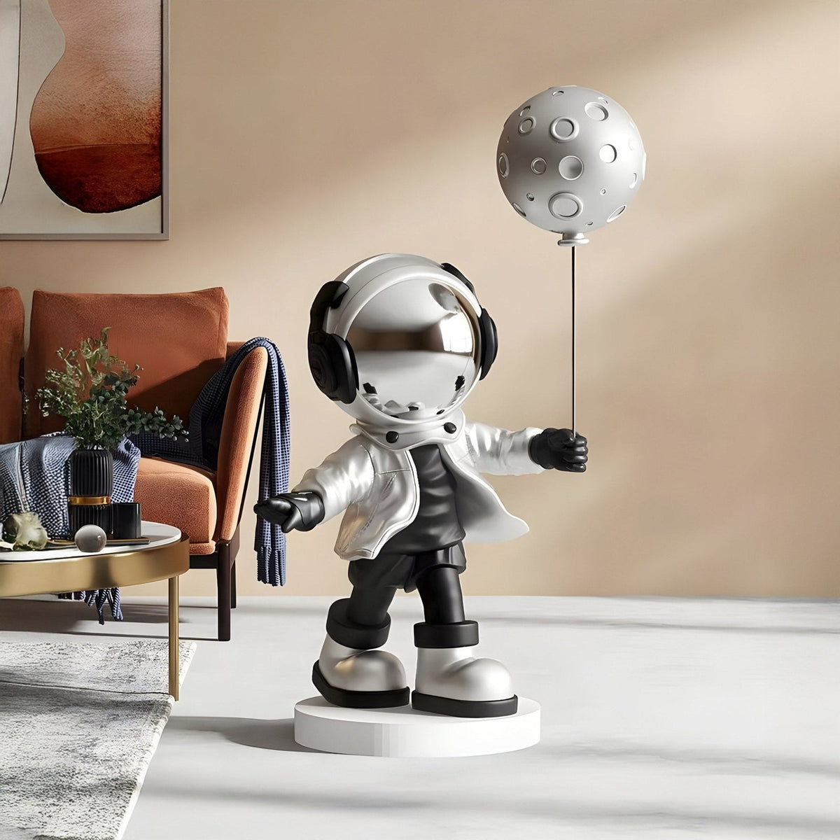 Moon Balloon Astronaut