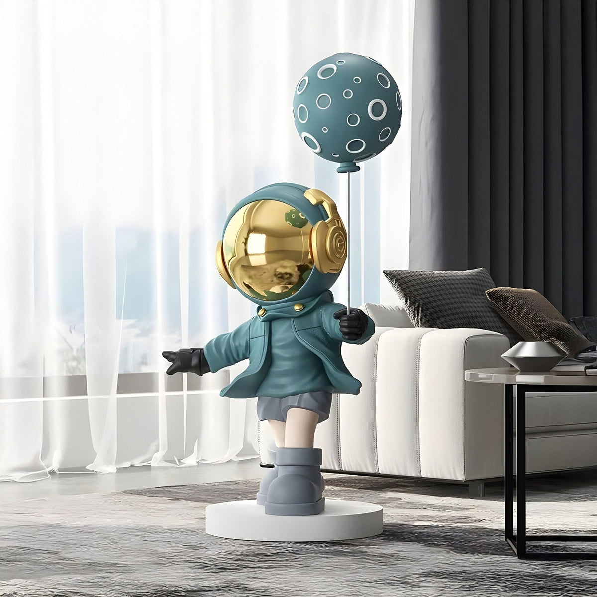 Moon Balloon Astronaut