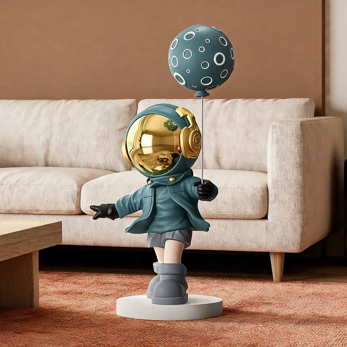 Moon Balloon Astronaut