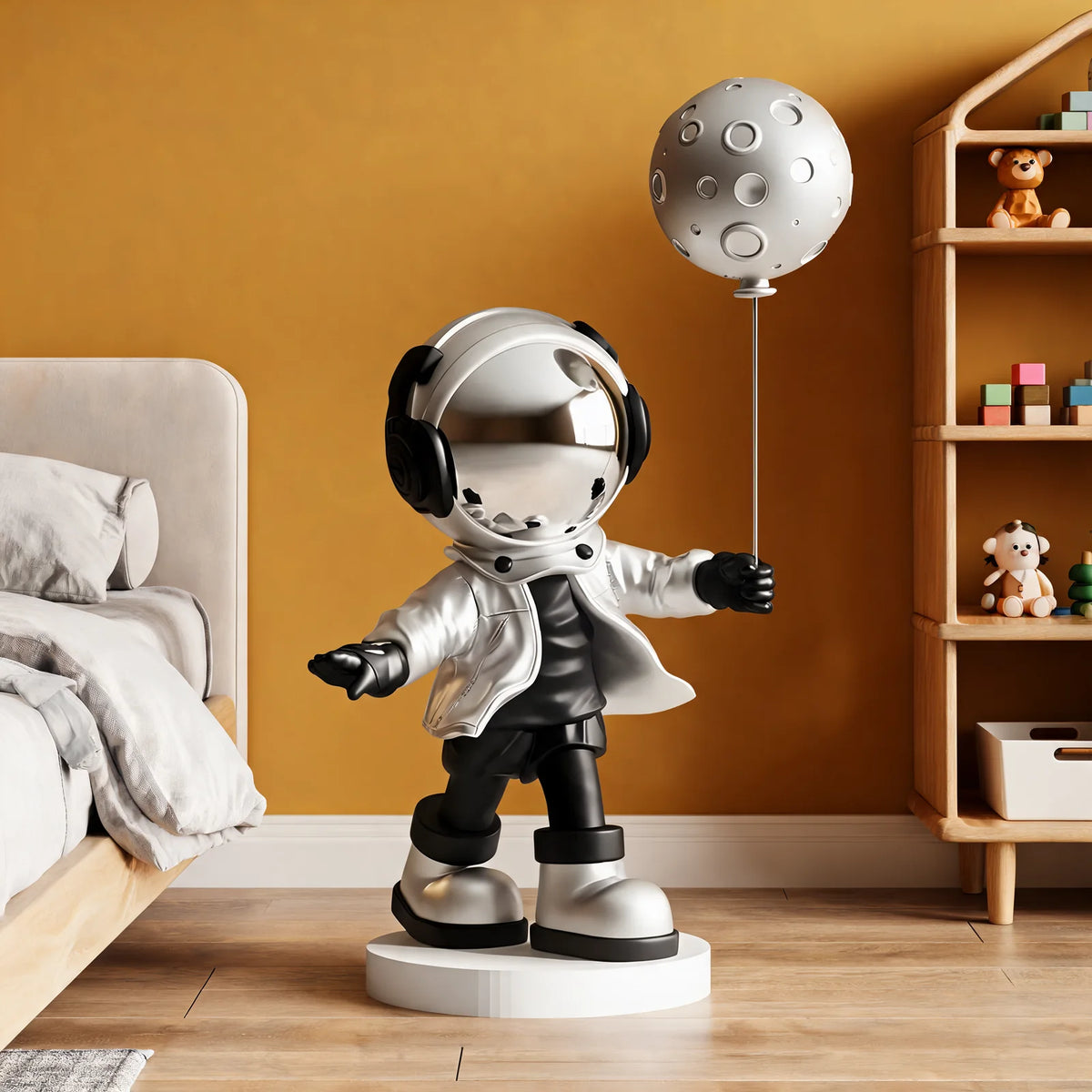 Moon Balloon Astronaut