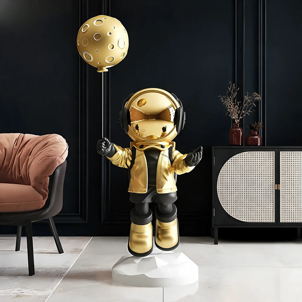 Moon Balloon Astronaut
