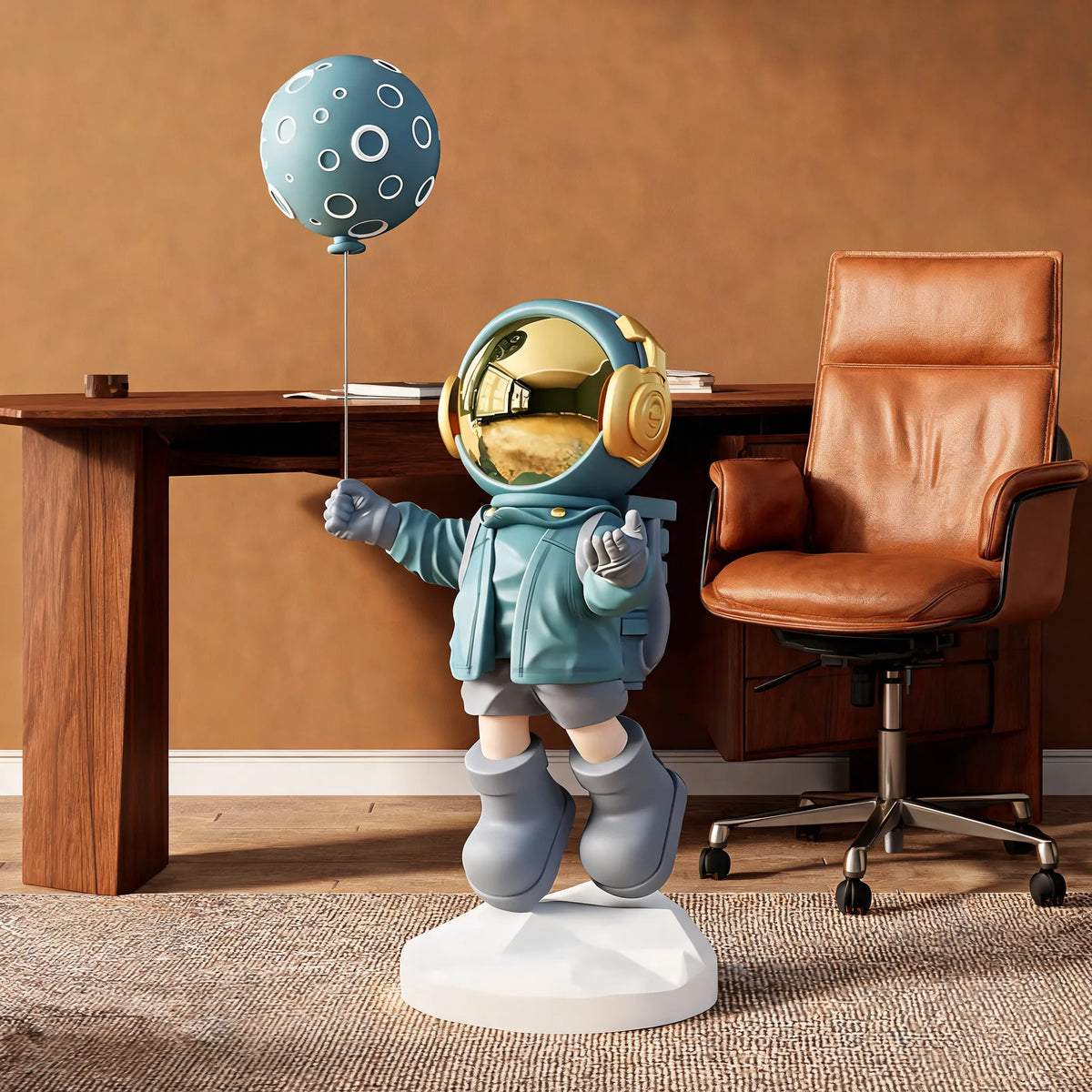 Moon Balloon Astronaut